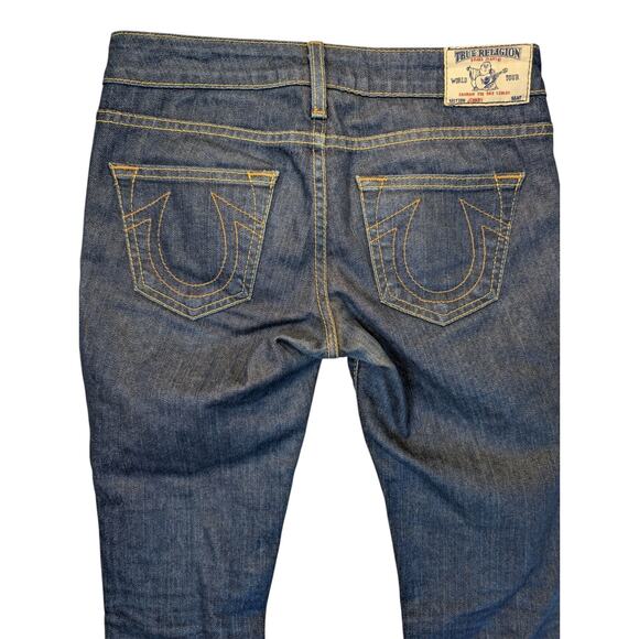 True Religion Johnny Women's Bootcut Flair Leg Size 29x34 (Missing Sz Tag) Y2K - Picture 2 of 8